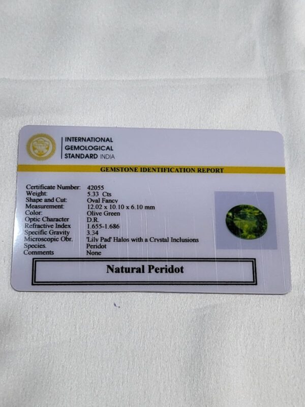 NATURAL PERIDOT - Image 3