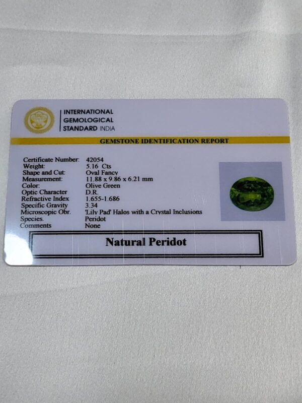 NATURAL PERIDOT - Image 3